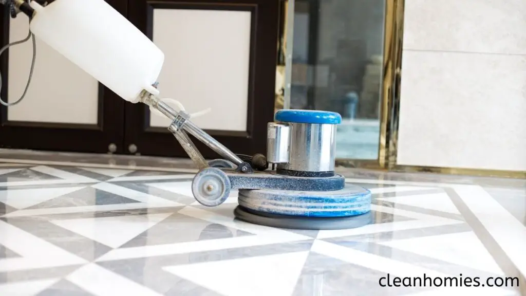 Marble Flooring cleaning