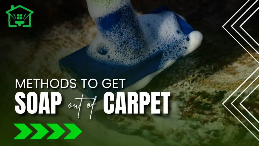 How to get soap out of Carpet