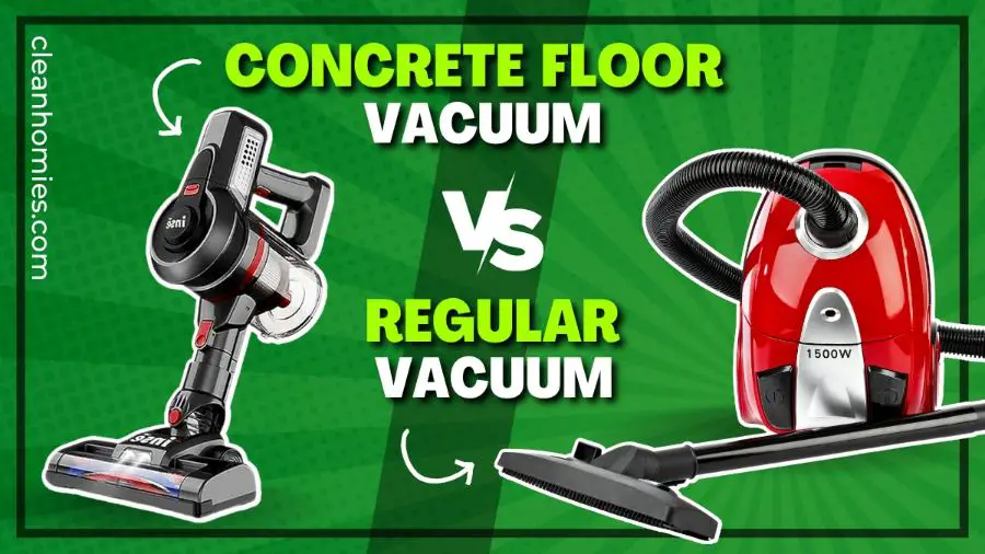 Concrete Floor Vacuum vs Regular Vacuum